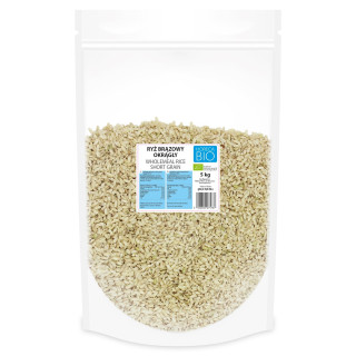 Ryż Brązowy Okrągły BIO 5 kg Pełnoziarnisty Horeca - Bio Planet - Ekoc