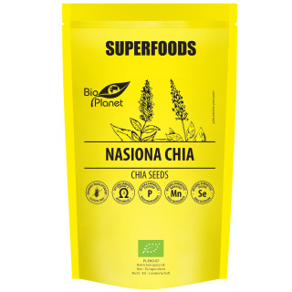 Nasiona Chia Bezglutenowe BIO 250 g Superfoods - BIO Planet - Ekochatk