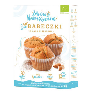 Mieszanka na Babeczki z Mąką Migdałową Bezglutenowa BIO 272 g - Zdrowo