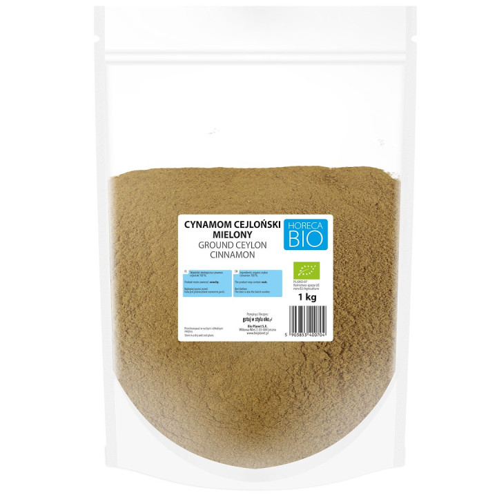 Cynamon Cejloński Mielony BIO 1 kg - HORECA BIO - Ekochatka