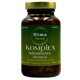 Witaminowy Complex Premium Wegański 60 Kapsułek - Olma Pharm - Ekochat