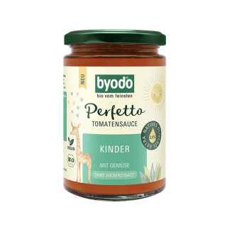 Sos Pomidorowy z Warzywami Dla Dzieci BIO bez Cukru 340 ml - Byodo - E