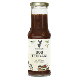 Sos Sojowy Słodki Teriyaki Bezglutenowy BIO 210 ml - Sanchon - Ekochat