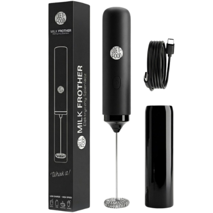 Spieniacz do Mleka Elektryczny USB-C Wegański 135 g - DIET-FOOD - Ekoc