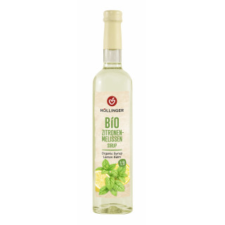 Syrop o Smaku Cytryny z Melisą BIO 500 ml - Hollinger - Ekochatka