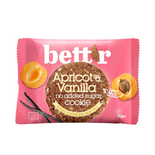Ciastko z Morelą i Wanilią bez Dodatku Cukrów BIO Wegańskie 40 g - Bet