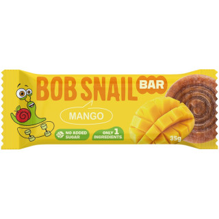 Baton Mango bez Dodatku Cukrów Wegański 35 g - Bob Snail - Ekochatka