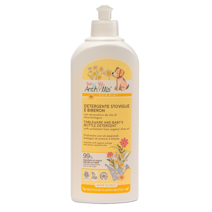 Płyn do Mycia Butelek i Smoczków ECO Wegański 500 ml - Baby Anthyllis 