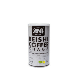Kawa Rozpuszczalna Arabica z Grzybami Reishi i Chaga BIO 100 g - Ani -