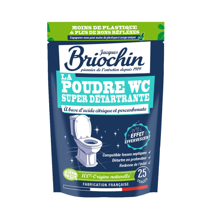 Puder do WC Odwapniający ECO Wegański 500 g - Briochin - Ekochatka