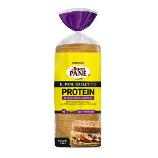 Chleb Tostowy Proteinowy Krojony Wegański 400 g - Il Buon Pane - Ekoch