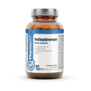 Fosfatydyloseryna Brain Complex Bezglutenowa 60 Kapsułek - Pharmovit -