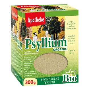 Błonnik Łuski Babki Jajowatej BIO 300 g - Apotheke - Ekochatka
