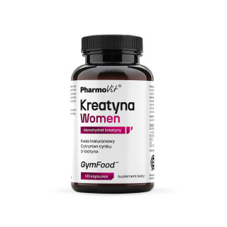 Kreatyna Women Bezglutenowa 125 Kapsułek Wegańska 147 g - Pharmovit - 