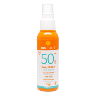 Mleczko Przeciwsłoneczne SPF 50+ w Sprayu Ekologiczne Wegańskie 100 ml