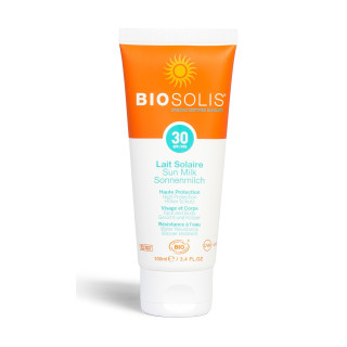 Mleczko Przeciwsłoneczne SPF 30 Naturalne Wegańskie BIO 100 ml - Bioso
