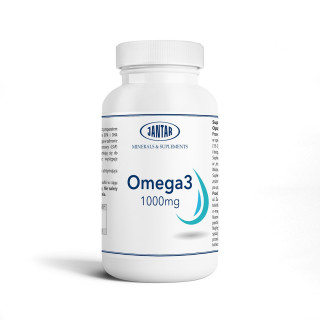 Omega-3 90 Kapsułek EPA DHA z Olejem Rybim 160 g - Jantar - Ekochatka