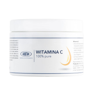 Witamina C Pure w Proszku Wegańska 500 g - Jantar - Ekochatka