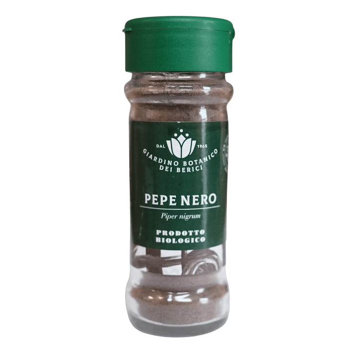 Pieprz Czarny Mielony BIO 40 g - Giardino Botanico Dei Berici - Ekocha