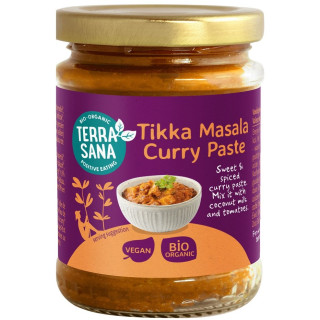 Pasta Curry Tikka Masala BIO Wegańska 130 g - Terrasana - Ekochatka