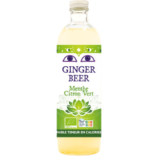 Piwo Imbirowe Mięta Limonka Bezalkoholowe Fair For Life BIO 750 ml - K