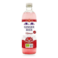 Piwo Imbirowe o Smaku Hibiskusa Bezalkoholowe Fair For Life BIO 750 ml - Karma