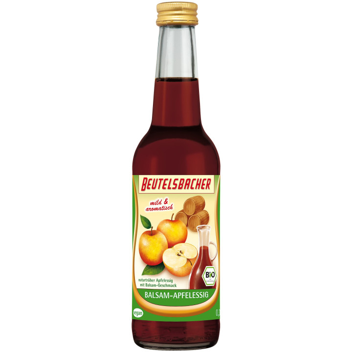 Ocet Balsamiczny Jabłkowy BIO 330 ml - Beutelsbacher - Ekochatka