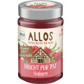 Mus Malinowy 75% Owoców Bezglutenowy BIO 200 g - Allos