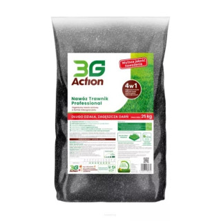 Nawóz do Trawników Specjalistyczny 4w1 ECO Wegański 25 kg - 3G ACTION 
