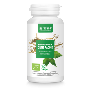 Pokrzywa Korzeń (210 mg) BIO 120 kapsułek - | PURASANA - Ekochatka