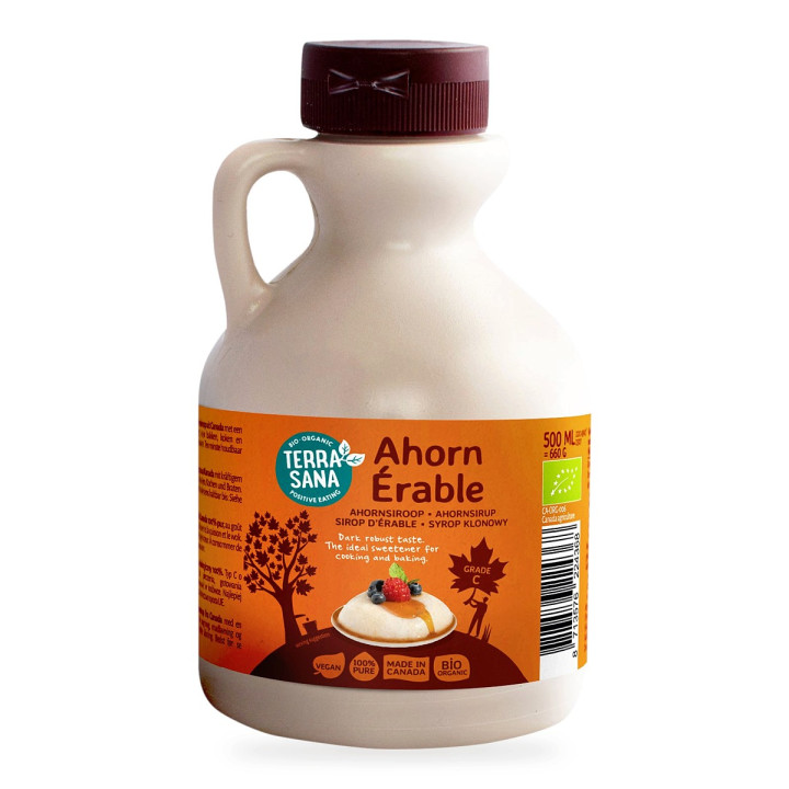 Syrop Klonowy Typ C BIO 660 g - Terrasana - Ekochatka