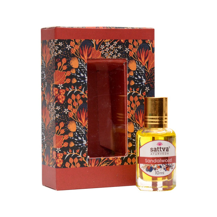 Perfumy w Olejku Drzewo Sandałowe (roll-on) 10 | SATTVA - Ekochatka