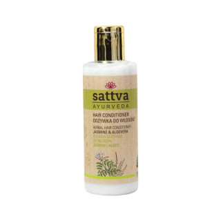Odżywka do Włosów Ziołowa Jaśmin i Aloes 210 ml | SATTVA - Ekochatka