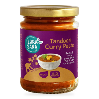 Pasta Curry Tandoori Wegańska BIO 130 g - Terrasana - Ekochatka