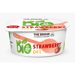 Deser Owsiany Truskawkowy BIO 125 g - The Bridge - Ekochatka