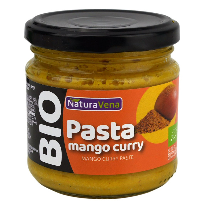 Pasta Mango Curry BIO 185 g - Naturavena | NATURAVENA - Ekochatka