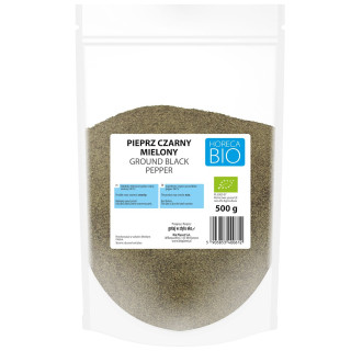 Pieprz Czarny Mielony BIO 500 g | HORECA BIO - POZOSTAŁE - Ekochatka