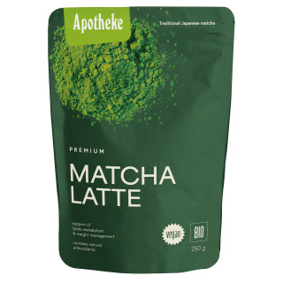 Matcha Latte BIO | APOTHEKE (HERBATKI DLA DZIECI, DOROSŁYCH, BŁONNIK - Ekochatka