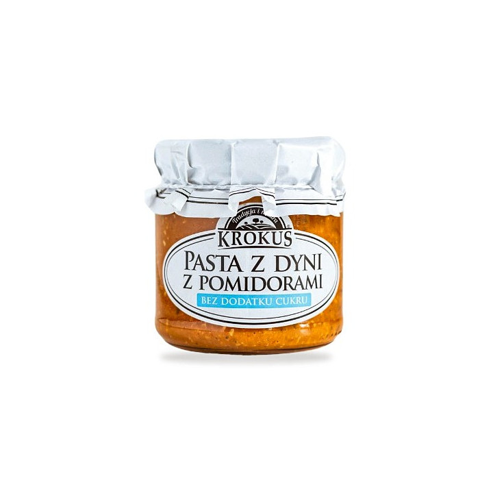 Pasta z Dyni z Pomidorami Wegańska 180 g - Krokus - Ekochatka