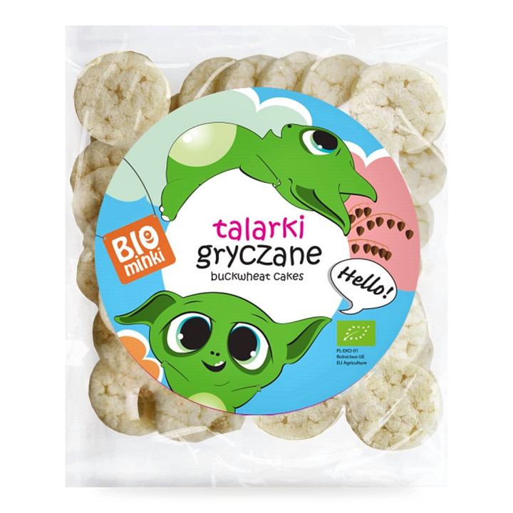Talarki Gryczane BIO Wegańskie 55 g - Biominki - Ekochatka