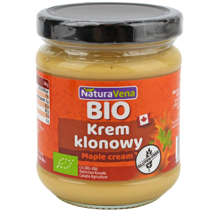 Krem Klonowy Bezglutenowy BIO 250 g - | NATURAVENA - Ekochatka