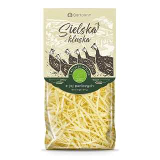 Makaron Semolinowy z Jajami Perliczymi Krajanka Sielska Kluska BIO 250 g - Bartolini