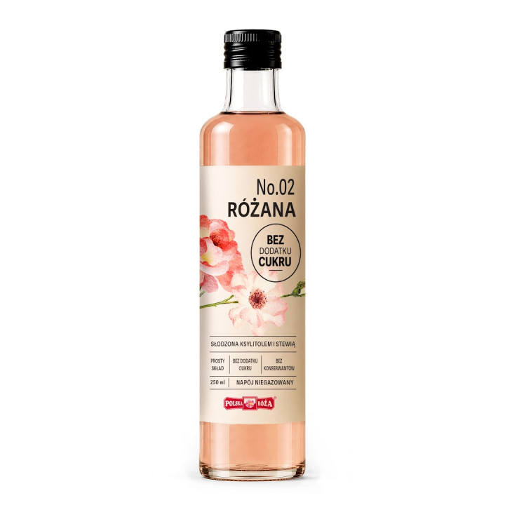 Napój Różany bez Dodatku Cukrów 250 ml - | POLSKA RÓŻA - Ekochatka