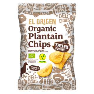 Chipsy z Plantana o Smaku Trufli Bezglutenowe | EL ORIGEN - Ekochatka