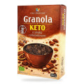 Granola Czekoladowa Keto Bez Dodatku Cukrów Bezglutenowa BIO 250 g - Pięć Przemian
