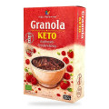 Granola Malinowo-Truskawkowa Keto Bez Dodatku Cukrów Bezglutenowa BIO 250 g - Pięć Przemian
