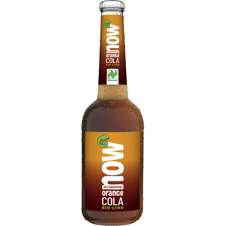 Orange Cola (z Guaraną) BIO 330 ml - Now | NOW - Ekochatka