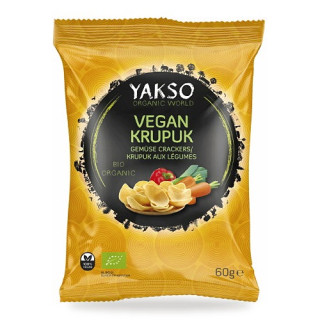 Prażynki Warzywne Krupuk Wegańskie BIO 60 g - Yakso - Ekochatka