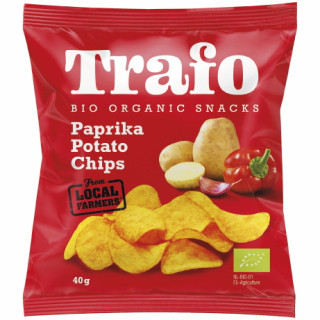 Chipsy Ziemniaczane Paprykowe BIO 40 g - Trafo | TRAFO - Ekochatka