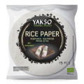 Papier Ryżowy Bezglutenowy BIO 15 szt. 150 g - Yakso